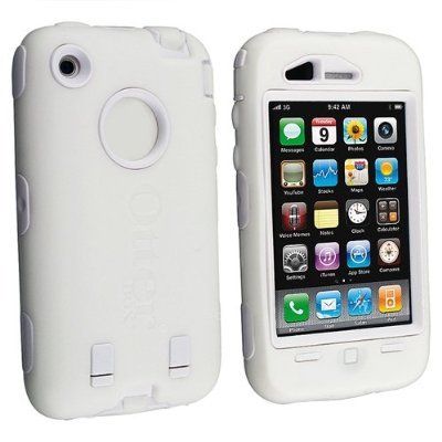 Otterbox Defender Series for Iphone 3g / 3gs (White) Bulk Pack