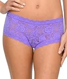 Hanky Panky Signature Lace Boyshorts, MEDIUM, Navy Blue