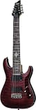 Schecter Damien Elite-8 Eight String Electric Guitar - Crimson Red