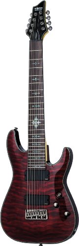 Schecter Damien Elite-8 Eight String Electric Guitar - Crimson Red