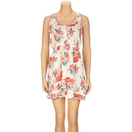 FULL TILT Ruffle Floral Dress