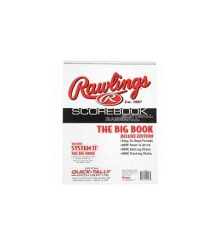 Rawlings Deluxe System-17 Baseball & Softball Scorebook