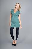 Organic Teal Kimono Sleeved Dresses by Trinity