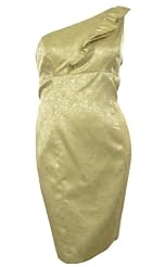  Jacquard One Shoulder Sheath Polyester Animal Print  Dress With Ruffles