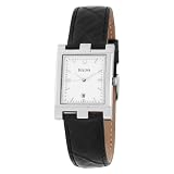 Bulova Men's 96B47 Black Tortoise Shell Leather Strap Watch