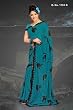 Alpa Firozi Georgette Designer Party Wear Sari saree