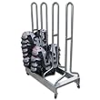 Pro-Down Double Wide Shoulder Pad Rack - Football