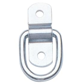 Curt Manufacturing 83730 1200 Lb Cap 10 Ga Stl D-Ring 0.225 Dia Bright Zinc Finish
