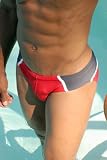 Review   / Tulio / Malestrom Swimsuit - Red