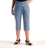 Lee Jeans Women's Missy Plain Front Capri