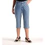 Lee Jeans Women's Missy Plain Front Capri
