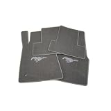 Ford Mustang Licensed Running Horse Rug Gray Floor Mats 2005 2006 2007 2008 2009