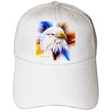 SmudgeArt Eagle Designs - Bald Eagle Aurora - Caps