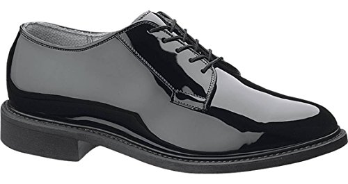 Bates Mens Uniform High Gloss Military Oxfords