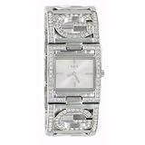 Guess Women's Crystal-Accented Bracelet Watch