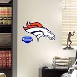 Denver Broncos Fathead Wall Graphic Teammate Logo 14" X 9"