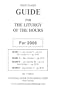 Saint Joseph Guide for the Liturgy of the Hours