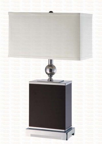 Set of 2 Table Lamps Contemporary Style in Dark 