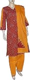 Salwar Kameez Kurti Cotton Embroidered Dress Size L (slk335b)
