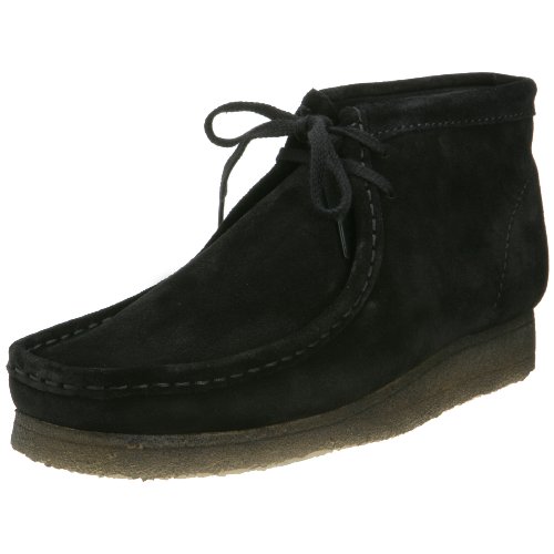 [クラークス] Clarks Wallabee Boot 20308447 Black Suede(Black Suede/UK7.5)