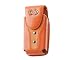 Naztech Boa Case - Medium And Larger Bar Phones - Cal-comp / Kyocera / Motorola / Nokia / Samsung - Sunburst Orange