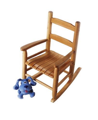 Lipper International 555P Child's Rocking Chair, Pecan