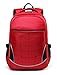 Kids Backpack for Boys Elementary School Bags Durable Kindergarten Bookbags (Red)
