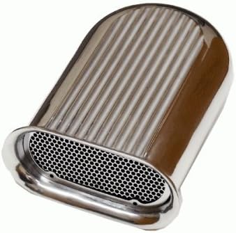 REVS RPA702 - Polished Finned Hilborn Style Air Scoop Single Carb Mounting