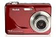 Kodak EasyShare C180 10.2MP Digital Camera with 3x Optical Zoom and 2.4 inch LCD - Red