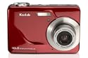 Kodak EasyShare C180 10.2MP Digital Camera with 3x Optical Zoom and 2.4 inch LCD - Red