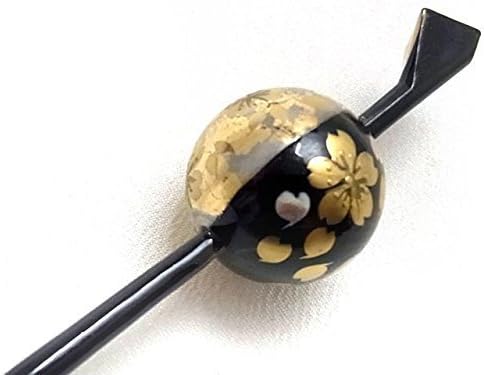 Ball hairpin Sakuramai black