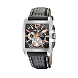 Festina – F16363/3 – Montre Homme – Quartz – Chronographe – Bracelet Cuir Noir