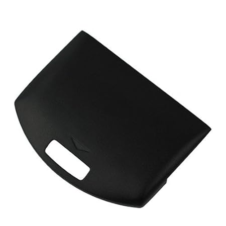 GTMax Black Battery Door Cover Case for Sony PSP