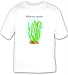 T-shirt with plant, aquarium