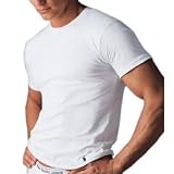 3 Pack Polo Ralph Lauren Classic Cotton Crew Neck White T-Shirts - rrp�45 XL & L