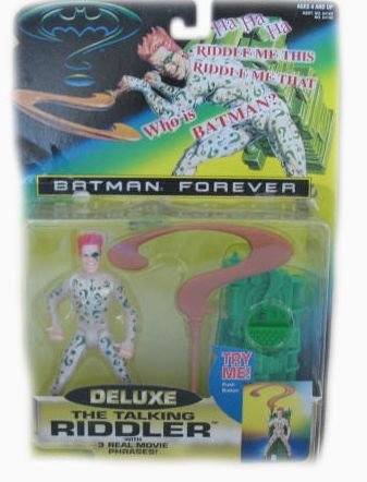  : Batman Forever Deluxe The Talking Riddler Action Figure