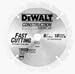DeWalt DW9154 6-1 2-Inch 24 Tooth ATB Framing Saw Blade with 5 8-Inch Arbor