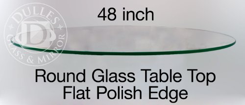 Glass Table Top: 48