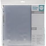 UPC 885168994749 product image for We R Memory Keepers 12 x 12 inch 3-Ring Album Page Protectors, 10 PK | upcitemdb.com