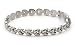 9ct White Gold Ladies Bracelet