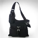 Prada - Prada Messenger Bag Bt0520 - Black Tessuto