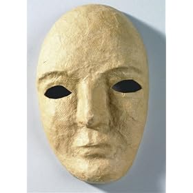 The Chenille Kraft Company Paper Mache Mask