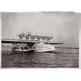 Dornier Do-X Amsterdam 1930 by Clyde Sunderland. Art Print Poster FRAME IT.. 24 inches width by 19 inches height. Highest Quality Art Poster Print