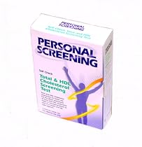 Personal Screening Total & HDL Cholesterol Test Kit