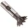 Niagara Cutter DT456 Single Angle Shank Type Dovetail Cutter, High Speed Steel, Uncoated (Bright), Weldon Shank, 45 Degree Angle, 1-3/8" Cutter Diameter, 10 Tooth, 3/8" Face Width, 2-7/8" Overall Length