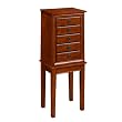 5 Drawer Jewelry Armoire - Walnut&nbsp;