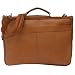 Saddle Piel Double Executive Computer Bag