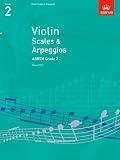 Violin Scales & Arpeggios, ABRSM Grade 2: from 2012 (ABRSM Scales & Arpeggios)