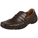 GUESS Men's Nowel Driving Shoe,Brown,10 M US