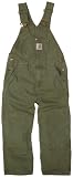 Carhartt Boys 2-7 Washed Duck Bib Overall